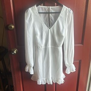 Lulus White Mini Dress